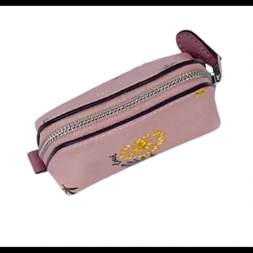 💕Blossom Print Pink Mini Cosmetic Bag - Picture 15 of 15